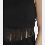 Облегающий топ Patrizia Pepe, черный - фото 4