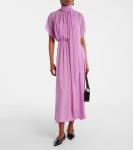 Платье макси из шифона Pineta Max Mara, Orchidea - фото 2