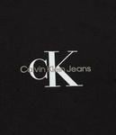 Футболка детская Calvin Klein Jeans хлопковая однотонная, черный - фото 3