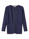 Вязаный кардиган Name It VICTI, темно-синий - фото