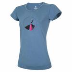 Футболка Ocun Classic Organic Rainbow Rocket, синий - фото