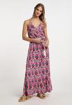 Платье IZIA Maxi Mit Allover Print, розовый - фото 2