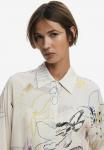 Блуза Desigual Button-down blouse, Beige - фото 4