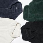 Толстовка Heather Fleece на молнии Uniqlo, 08 темно-серый - фото 4