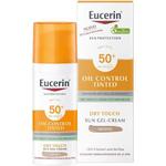 Eucerin Sun Protection Oil Control Dry Touch Spf50+ Tinted Medium 50 мл унисекс - фото