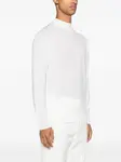 Джемпер из шерсти мериноса John Smedley, белый - фото 3