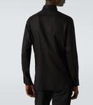 Твиловая рубашка Tom Ford, черный - фото 4