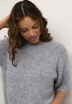 Вязаный свитер EMILIE CROPPED PULLOVER Kaffe, серый - фото 2