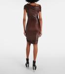 Мини-платье Lilies Lola Rick Owens, Rust - фото 3