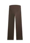 Брюки OYSHO WARM FLARE MATERNITY, Brown - фото 6