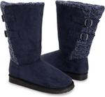 Женские джинсовые ботинки MUK LUKS, Navy - фото 4