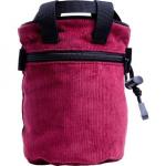 Вельветовая сумка для мела Evolv, цвет Ruby - фото