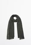 Шарф Massimo Dutti Scarf, Grey - фото 5