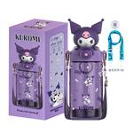 Чашка пластиковая hello kitty kuroimi 650ml Sanrio, Melody Water Cup + Random Pendant 1Pcs - фото 8