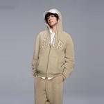 Толстовка унисекс GAP, Армейский Зеленый - фото 4