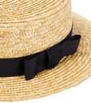 Шляпа с эффектом рафии Il Gufo, бежевый - фото 2