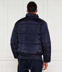 Куртка мужская Ea7 с воротником-стойкой короткая, синий - фото 3