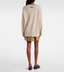 Кашемировый свитер Monili Brunello Cucinelli, Rustic Beige - фото 3