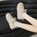 Кеды, скейтборд обувь женская низкая Hla, серый - фото 12