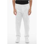 Свободные брюки-карго FIREMAN Neil Barrett, White - фото