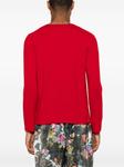Шерстяной джемпер с нашивкой Comme Des Garçons Play, красный - фото 5