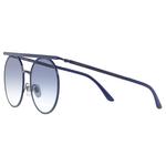 Круглые солнцезащитные очки Giorgio Armani AR6069, темно-синий/синий с градиентом - фото 2