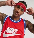 Спортивная повязка на голову NIKE Premier Training - плотная, мягкая, из хлопковой смеси, с влагоотводящими свойствами, Grey - фото 4