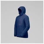 Капюшон на молнии Trollveggen Warm3 - флисовая куртка Norrøna, индиго - фото 2