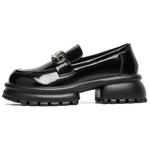 DAPHNE Лоферы женские черные - фото