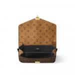 Сумка-мешок Métis Louis Vuitton, коричневый - фото 3