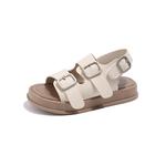 Низкие Детские сандалии TONYBEAR, экрю - фото