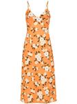Emilia Wickstead платье миди Amaris, оранжевый - фото