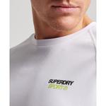 Футболка с коротким рукавом Superdry Train Active, белый - фото 4