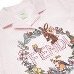 Детская рубашка FENDI, розовый - фото 5