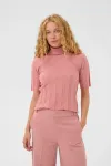 Nikolaiw kellsie ss pullover basic tshirt Inwear, Ash Rose Melange - фото