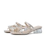 Шлепанцы и сланцы DAPHNE Slide Slippers Women's, серебряный - фото 5