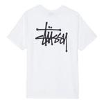 Футболка classic basic printing short sleeve 'white' Stussy, белый - фото