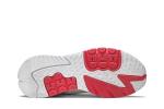 Кроссовки Adidas Nite Jogger 'White Shock Red', белый - фото 2