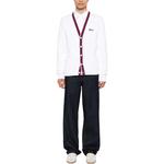 Кардиган с вышитым логотипом GUCCI, белый - фото 3