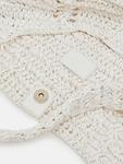 Рафия сумка-тоут HUSH, Off White - фото 4