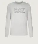 Лонгслив slim fit Ea7, белый - фото