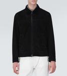 Замшевая куртка-блузон Brioni, черный - фото 3