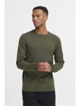 Свитер BLEND, зеленый - фото