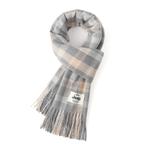 Jeep Вязаный шарф унисекс, 2 Pack (White+Dark Gray) - фото 7