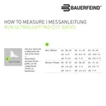 Спортивные носки Bauerfeind "Run Ultralight Mid Cut Socks", черный - фото 2