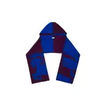 Капюшон-шарф из шерсти с принтом EKD Burberry - фото