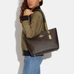 COACH Сумка тоут из искусственной кожи - фото 6