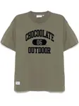 Футболка с логотипом Chocoolate, зеленый - фото