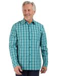 Portreath UPF 40+ FreshWay Regular Fit клетчатая рубашка Rohan, Marine Teal - фото