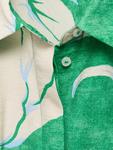 Платье-рубашка MANGO FLOR, Green - фото 3